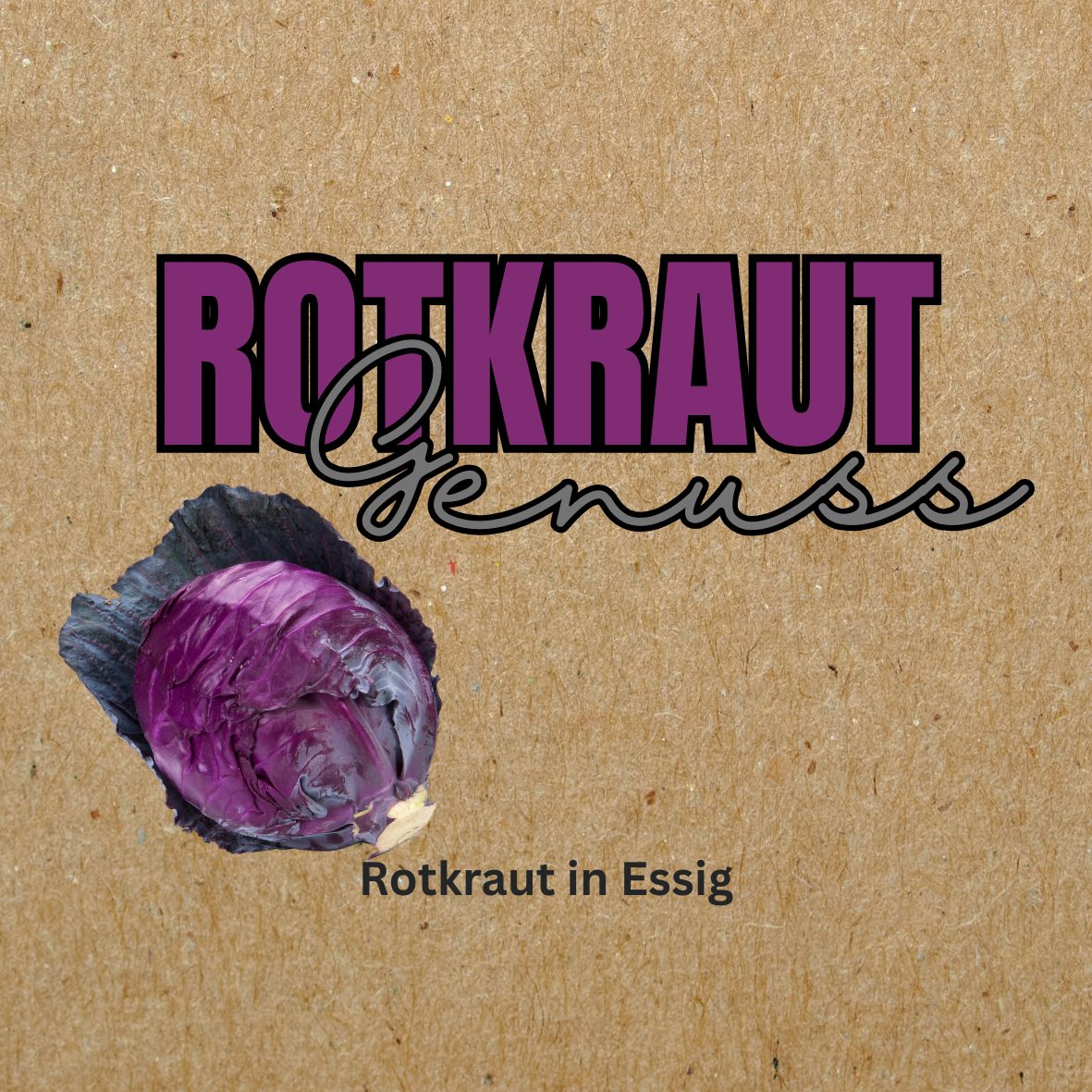 Rotkraut Genuss