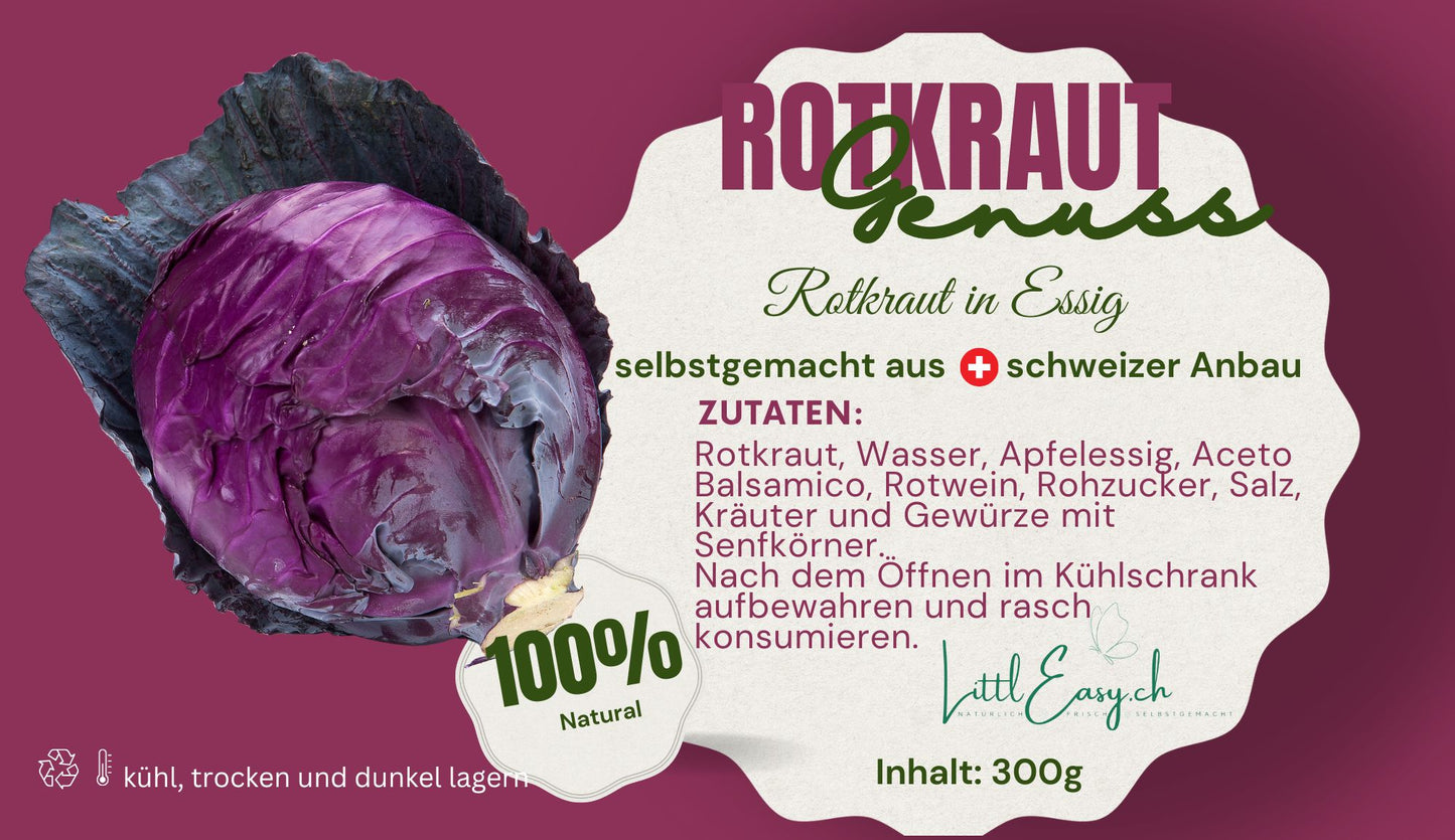 Rotkraut Genuss