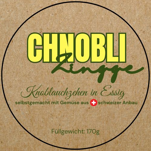 Knoblauchzehen in Essig