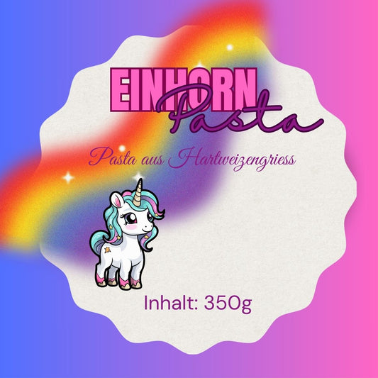 Einhorn Pasta
