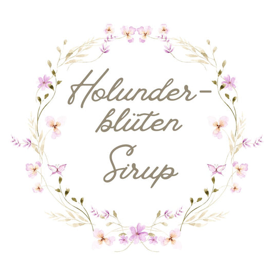 Holunderblüten Sirup